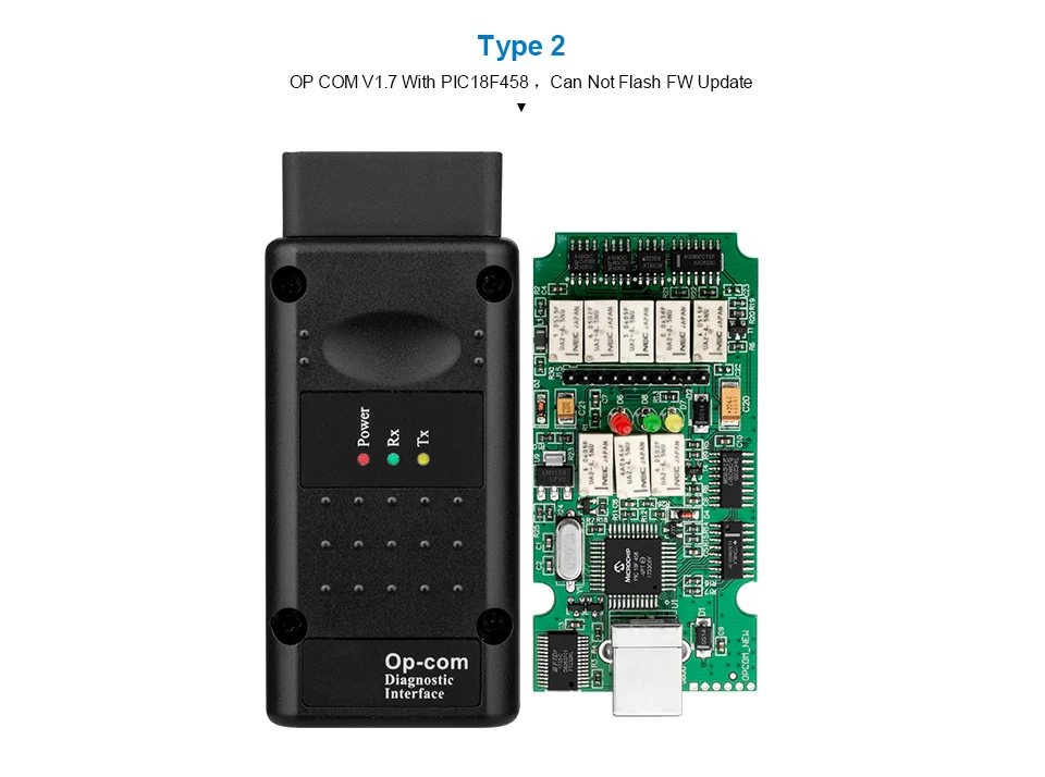 Op-com V1.65 V1.78 V1.99 с PIC18F458 FTDI op com OBD2 автоматический диагностический инструмент для Opel OPCOM шина сети локальных контроллеров V1.7 может быть обновление вспышки