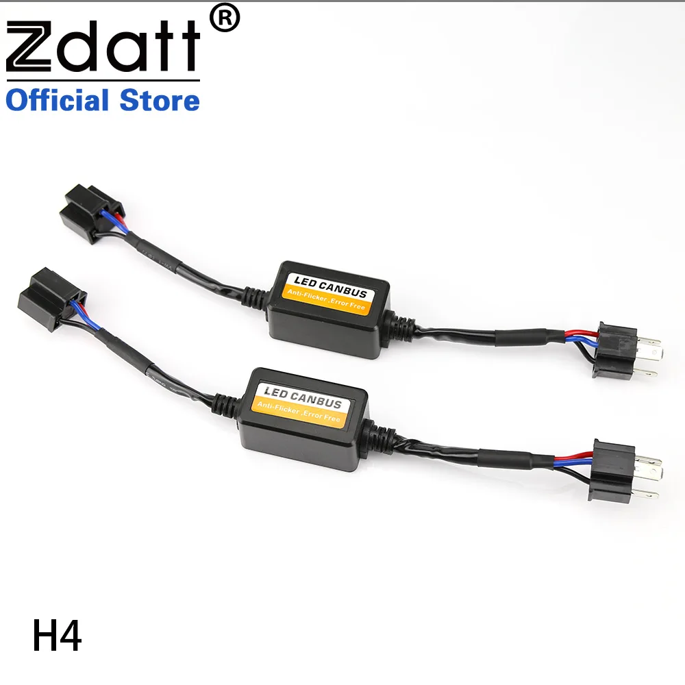 Светодиодный декодер Zdatt H4 H7 H11 подавление сигналов CAN шины 9005 9006 анти EMC без ошибок