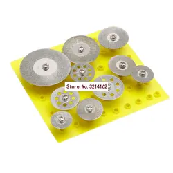 10 шт. 2.35 мм Mini diamond Резка диск для вращающихся мини дрели Cut Off колеса 07nov