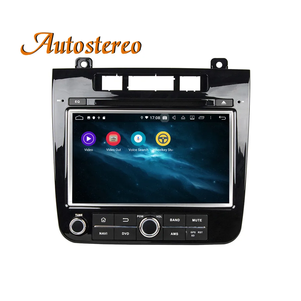 Perfect Android 9 DPS 64GB Car GPS navigation For Volkswagen/VW TOUAREG 10+ multimedia headunit radio tape recorder stereo NO DVD player 5