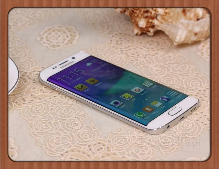 Samsung Galaxy S6 край разблокированный 4G GSM мобильный телефон на андроиде, G925P Sprint Quad-core& Quad-core 5," 16MP 32 Гб