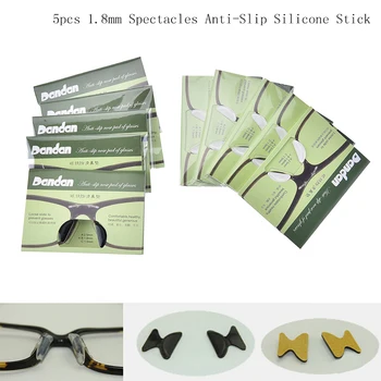 

5Pairs Silicone Anti Slip Nose Pads for Black/White Color Eyeglasses Sunglass Glass Spectackles Braces Supports Health Care