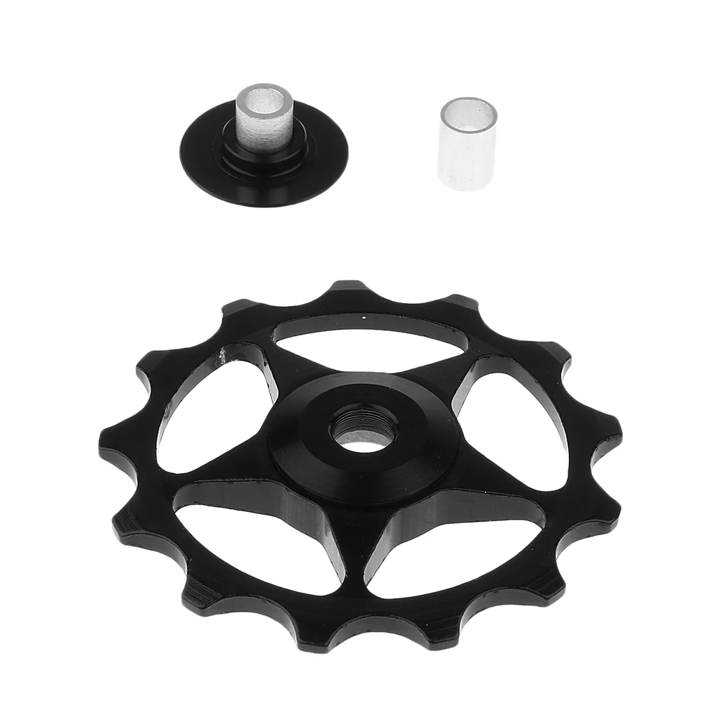 13T Aluminum Alloy MTB Bike Bearing Jockey Wheel Pulley Road Bikes Bicycle Cycling Rear Derailleur Roller Idler Guide 2pcs Bolts 13T Aluminum Alloy MTB Bike Bearing Jockey Wheel Pulley Road Bikes Bicycle Cycling Rear Derailleur Roller Idler Guide 2pcs Bolts