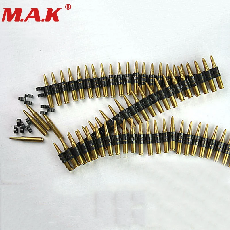 

1/6 DID DML SS bullets chains for DIY German MG4234 machine gun models gifts toys collections accessories