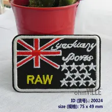 Флаг Патч Великобритания Сырья Значок Bordados Железа На Патчи Для Одежды Гарантия Качества Вышивка На Заказ Аппликация 20024