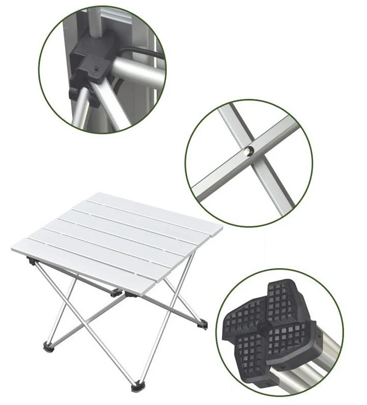 Outdoor Furniture Aluminum Folding Tables Camping Picnic