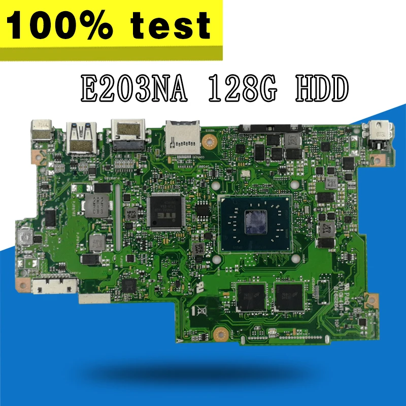 

with 4G RAM +128G HDD E203NA Motherboard For ASUS E203N E203NA Notebook notebook E203NA motherboard mainboard
