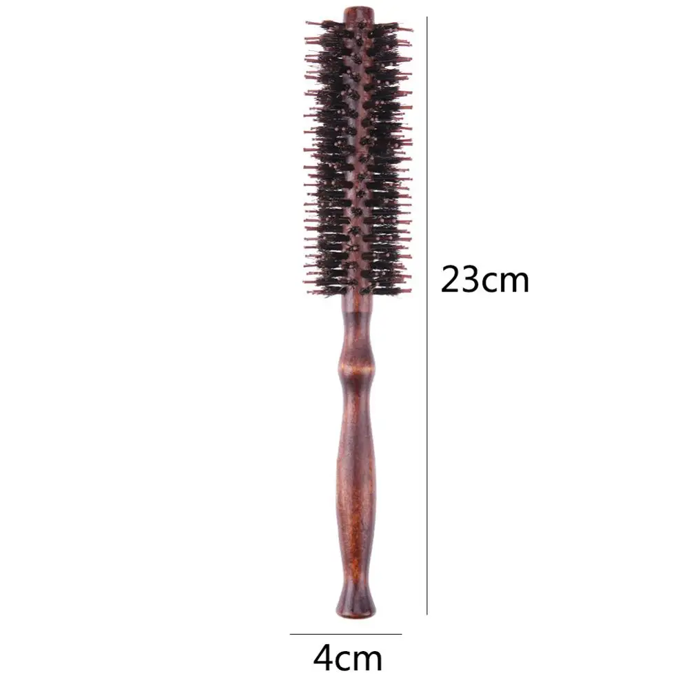 Расческа для вьющихся волос, высокое качество, деревянная ручка, термостойкая расческа, расческа для волос, пушистая расческа, инструмент для укладки волос - Цвет: 06