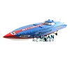 G26IP1 ARTR Gasoline 26CC-Clutch Engine RC Racing Boat Deep-V Shaft Rudder Blue TH02719 3