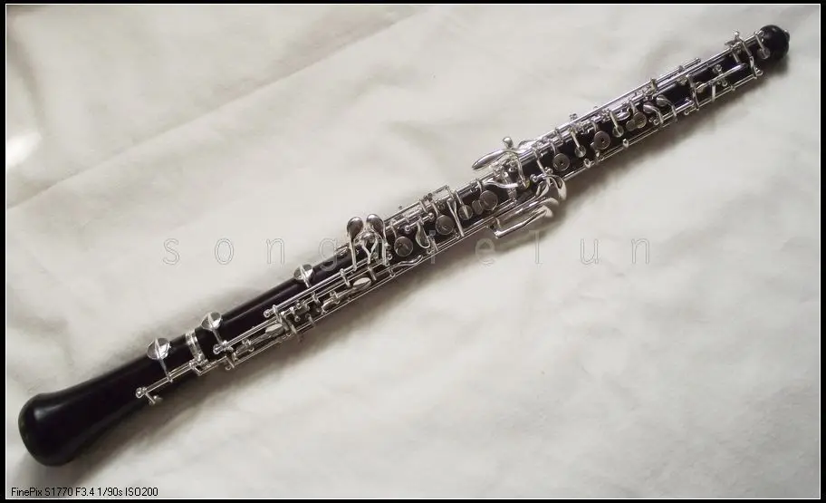 ebony wood oboe in C key полный автоматический наряд