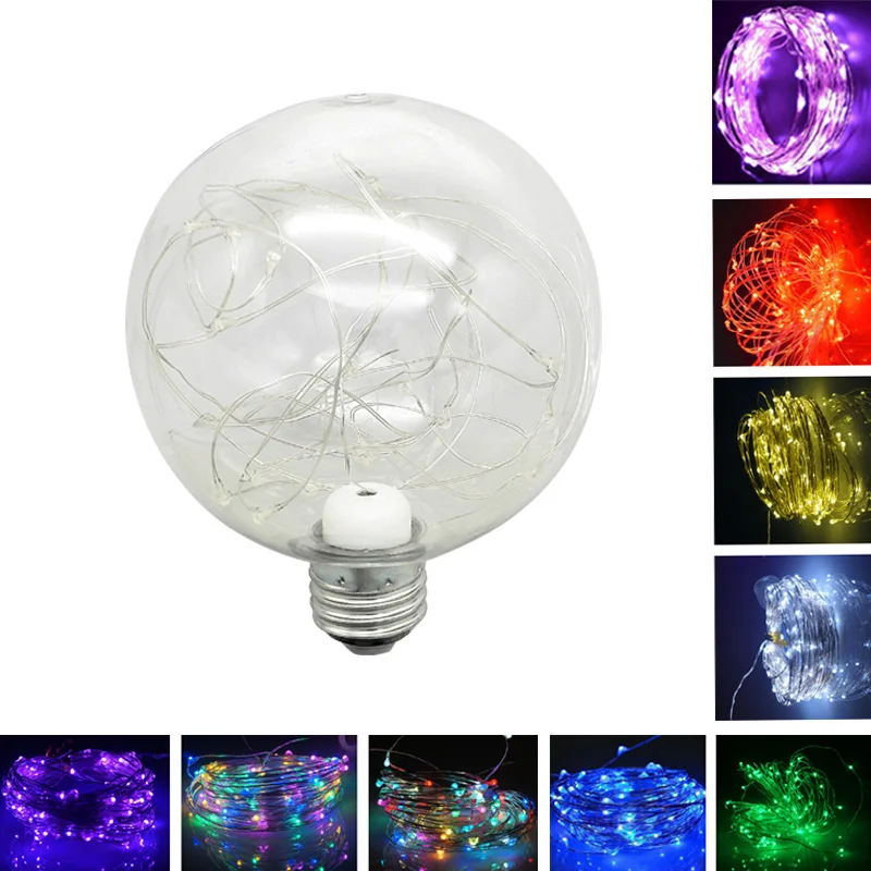 #Best Copper Wire RGB LED String lights Holiday lighting Fairy Garland For Christmas Tree Wedding Party Decoration