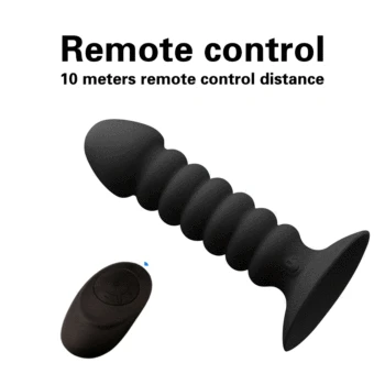Remote Control Male Prostate Massager Anal Vibrator Silicone 10 Speeds Butt Plug Sex Toys for Men Anal Male Masturbator Anal Toy 2