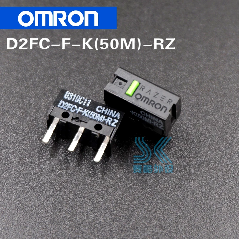 2 шт./лот мышь omron микро переключатель микропереключатель D2FC-F-K 50 м общий D2FC-F-7N 10 м 20 м 50 миллионов срок службы