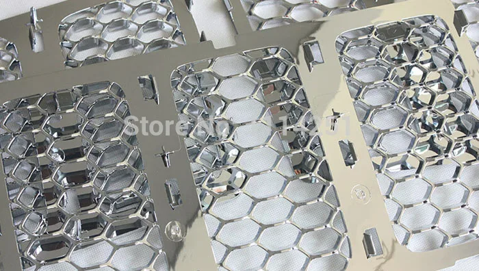 ABS пластик предотвращает насекомые грязи 3D решетка сетки 3 шт./компл. для Jeep Grand Cherokee