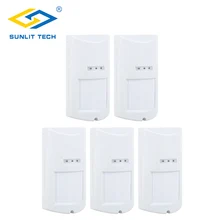 5 шт./лот Проводной инфракрасный движения PIR Сенсор IP65 микроволновой детектор для домашней охранной сигнализации Системы работа со всеми сигнализации Панель