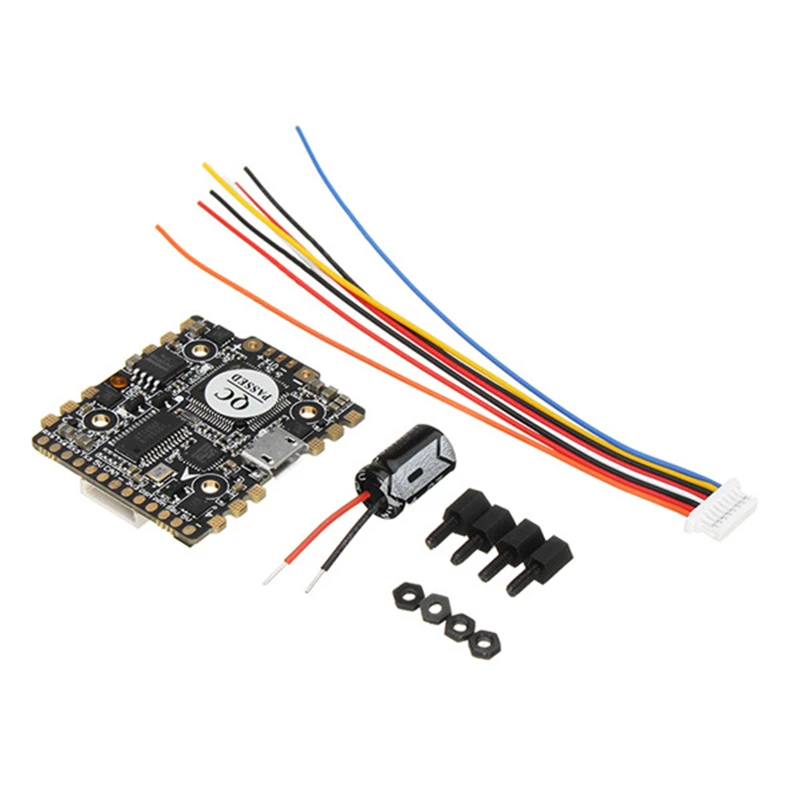 HGLRC F4 Zeus Flytower STM32 F405 Полет контроллер AIO OSD BEC PDB черный Коробки 15A BLheli_S 4 в 1 ESC VS Betaflight