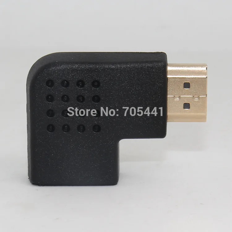 270 градусов прямоугольный Высокоскоростной HDMI штекер гнездо адаптер