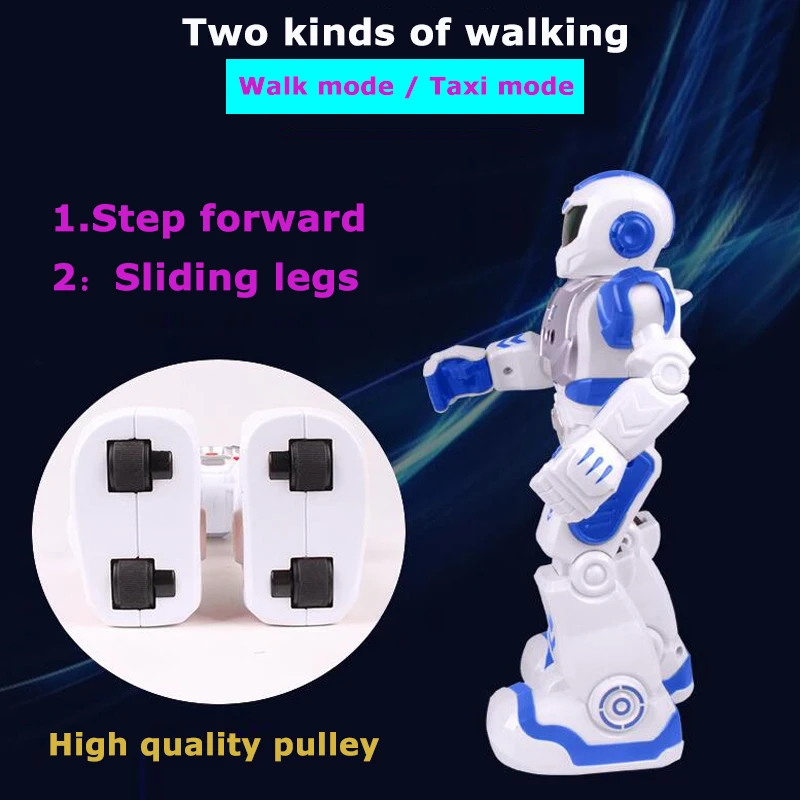 Remote Control Intelligent Robot Gesture Control Induction Programming Mechanical Warfare Charging Children