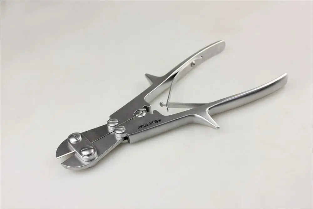 Медицинский ортопедический инструмент для животных, маленькие стальные Ножницы Для Разрезания Проволоки, игла, винтовые пластины