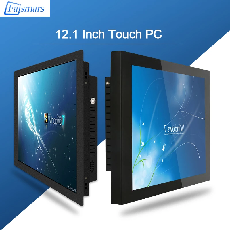 Faismars OEM ODM моноблок ПК intel I3 4025U двухъядерный 12 1 дюймовый резистивный/емкостный