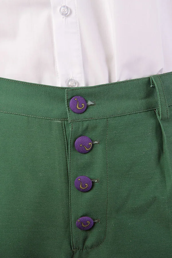 Batman: Arkham City Riddler Dr. Edward Nigma Cosplay Costume - Perfect for Halloween Party image 5