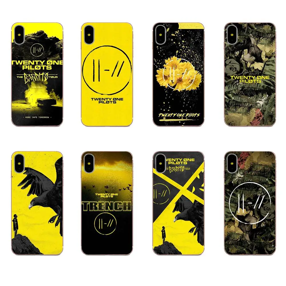 ТПУ телефон прозрачный Twenty One Pilots Trench Era для Huawei P8 P9 P10 P20 P30 Mate 7 8 9 10 20 Lite Plus Pro