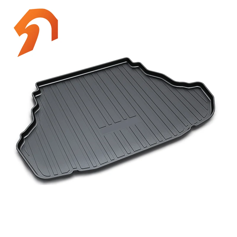 Buy Rubber Rear Trunk Cover Cargo Liner Trunk Tray Floor Mats For Toyota Camry