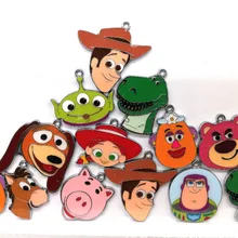 50 шт. Toy Story металлические подвески DIY Цепочки и ожерелья изготовления ювелирных изделий DIY аксессуары FW-2