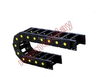 

Transmission Chains 45x50, 60, 75mm 1M Open On Both Side Plastic Towline Cable Drag Chain