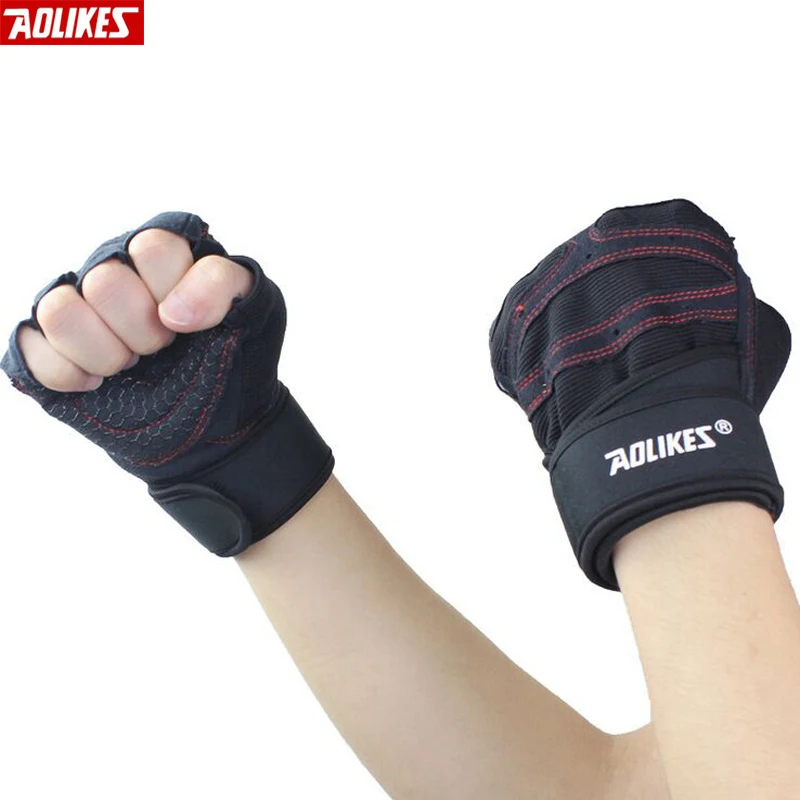 Hight quality Tactical Gloves Gym Body Building Training Sports Fitness Guantes Weight Lifting Gloves Exercise For Men And Women