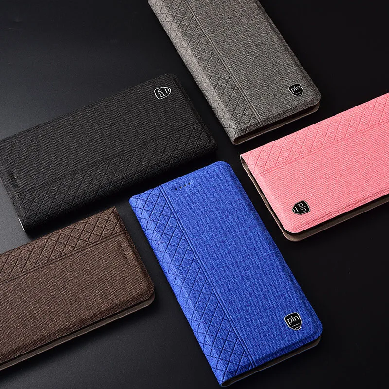 xiaomi leather case chain Case for Xiaomi mi Max 3 2 Plaid style Canvas pattern Leather Flip Cover for Xiaomi MAX3 MAX2 cases Coque xiaomi leather case card