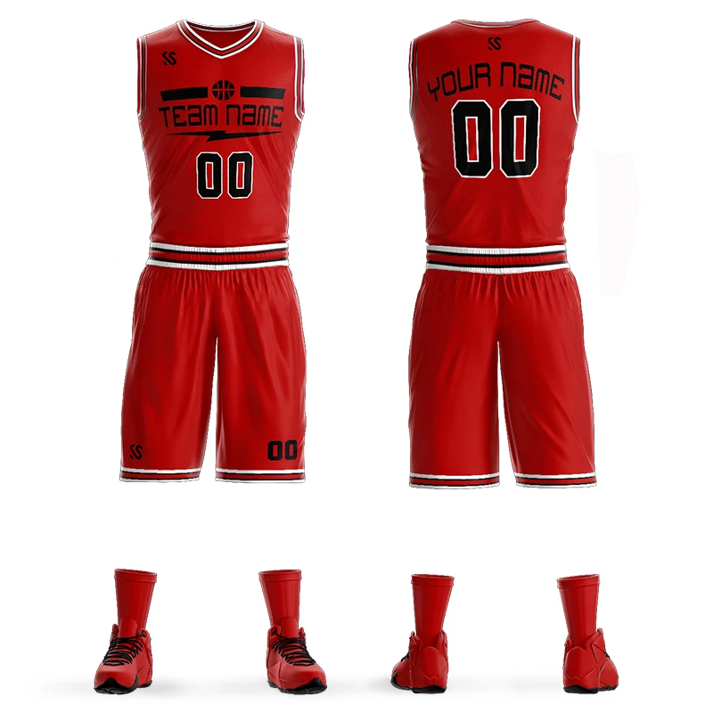 wholesale Men's/youth Basketball jerseys DIY Customized Training suits