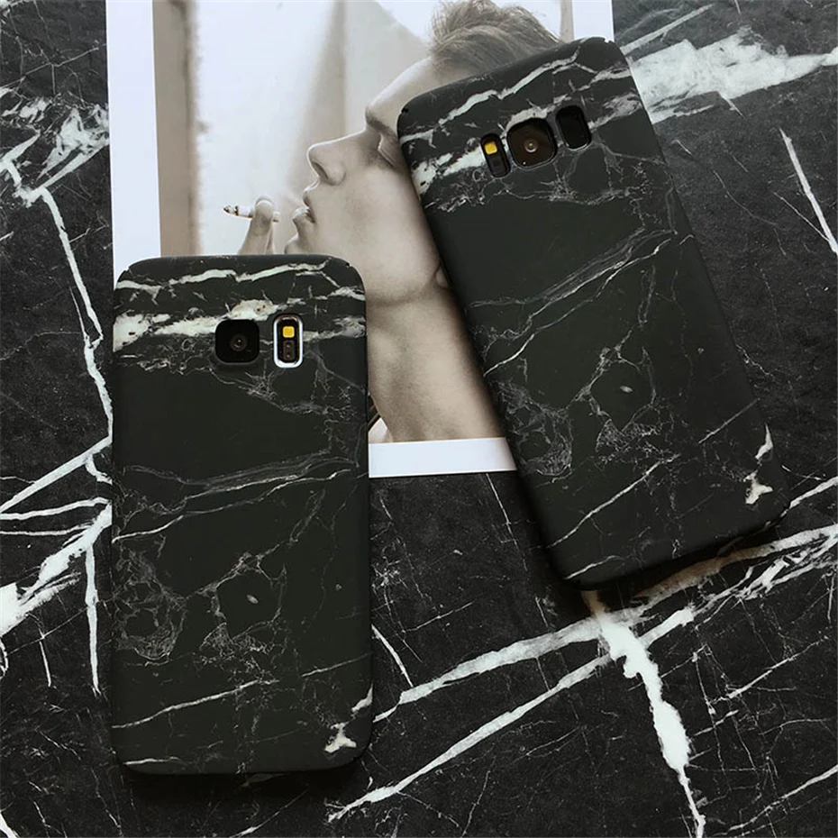 Phone Cases For Samsung Galaxy S7 S8 Edge Case Luxury Marble PC Protective Case For Samsung Galaxy S8 Plus S7 Note 8 Back Cover  (6)