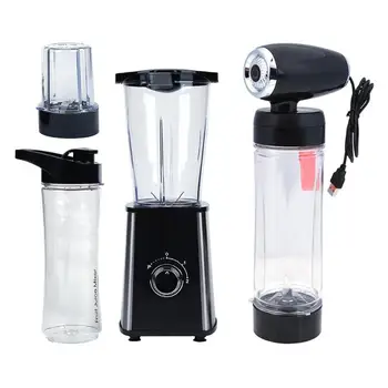 

Portable Stainless Steel Smoothie Maker Jug Blender Fruit Juicer Grinder