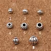 20pcs/lot Tibetan Silver Lantern Design Metal Beads 4-8mm Handcraft Ornament Charm Spacer Beads DIY Jewelry Making Bracelets ► Photo 2/3