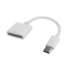 5pcies/lote doca 30pin para usb USB-C 3.1 tipo c macho cabo 10 cm ihome para xiaomi 4c onplus2 nexus 5x6 p huawei p9 p10