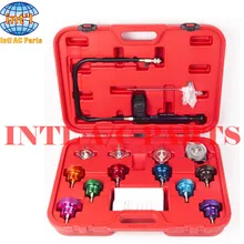 Для системы автоматического охлаждения крышка радиатора прокладка головки давления тестовый детектор утечки/тестовый комплект манометр насоса адаптеры