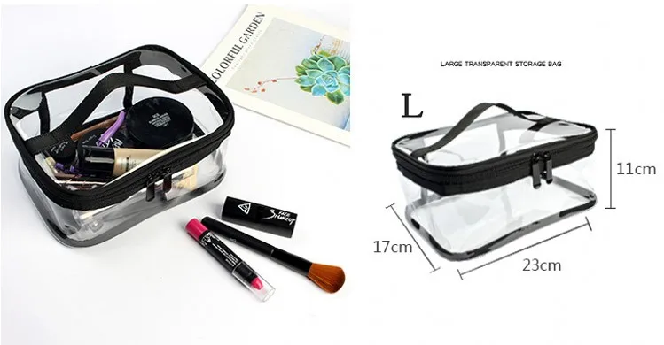 3 шт. прозрачная сумка из ПВХ, органайзер для путешествий, прозрачная косметичка, чехол для туалетных принадлежностей, косметичка, сумки для стирки