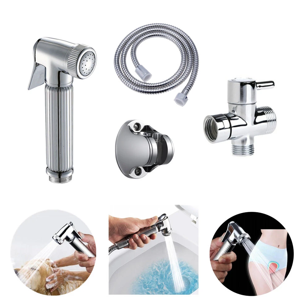 Plumbing & Fixtures Bidets & Toilet Attachments Chrome ABS Douche Bidet