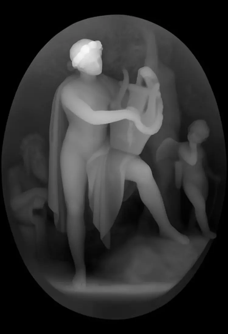 

3d model relief for cnc in STL file format angel_4