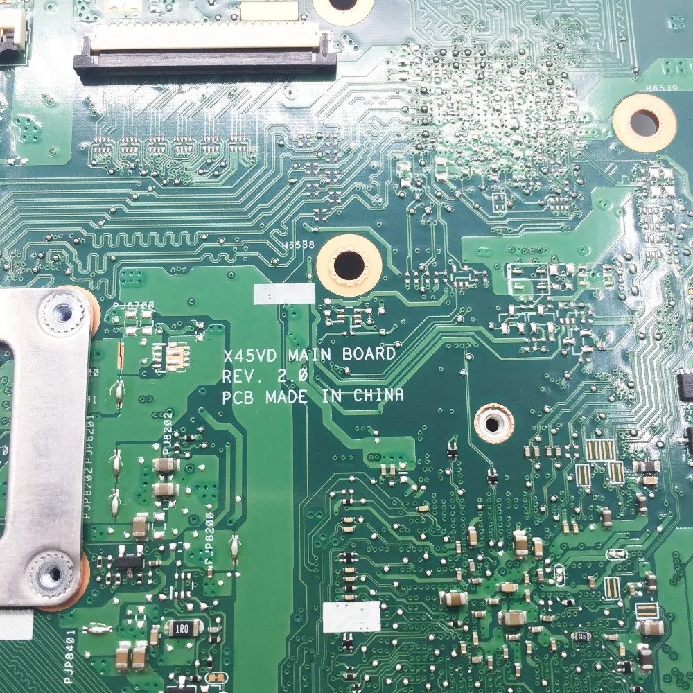 Материнская плата KEFU X45VD для ноутбука ASUS X45C X45V X45 протестированная оригинальная