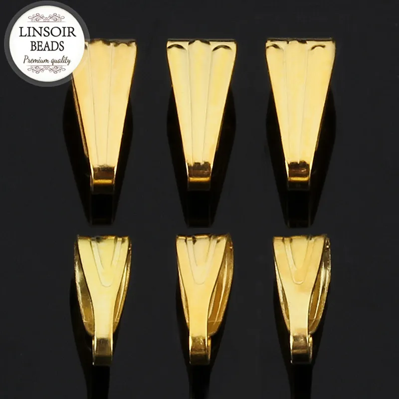 

200pcs/lot 2*6mm Pendant Clips/Pendant Clasps, Pinch Clip Bail Pendant Connectors DIY Jewelry Findings Parts accessories F722