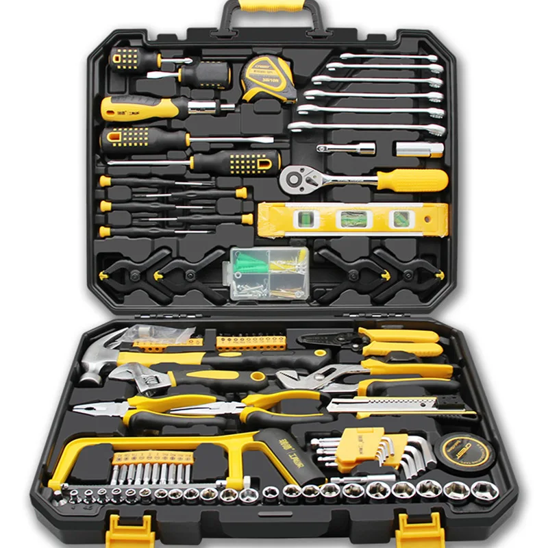 

168Pcs Socket Wrench Set Drive Spanner Ratchet Screw pliers Hand Wrench Tool for Bicycle Motorcycle Car Repairing Tool Set