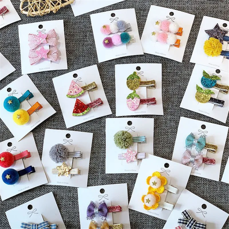 15 компл./лот Лидер продаж Модные Детские ручной работы волос Accessorires