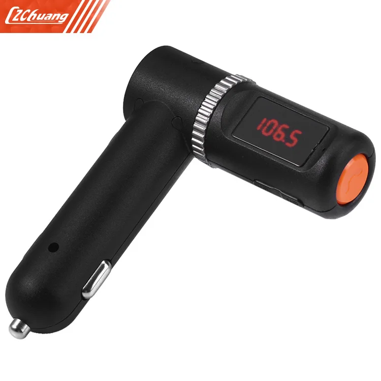 Mini Bluetooth V2.1 Car Charger Handsfree MP3 Player with Double USB