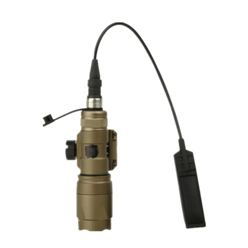 Tactical flashlight lamp SF M300 MINI SCOUT LIGHT with Remote Pressure Switch black tan2 (3)