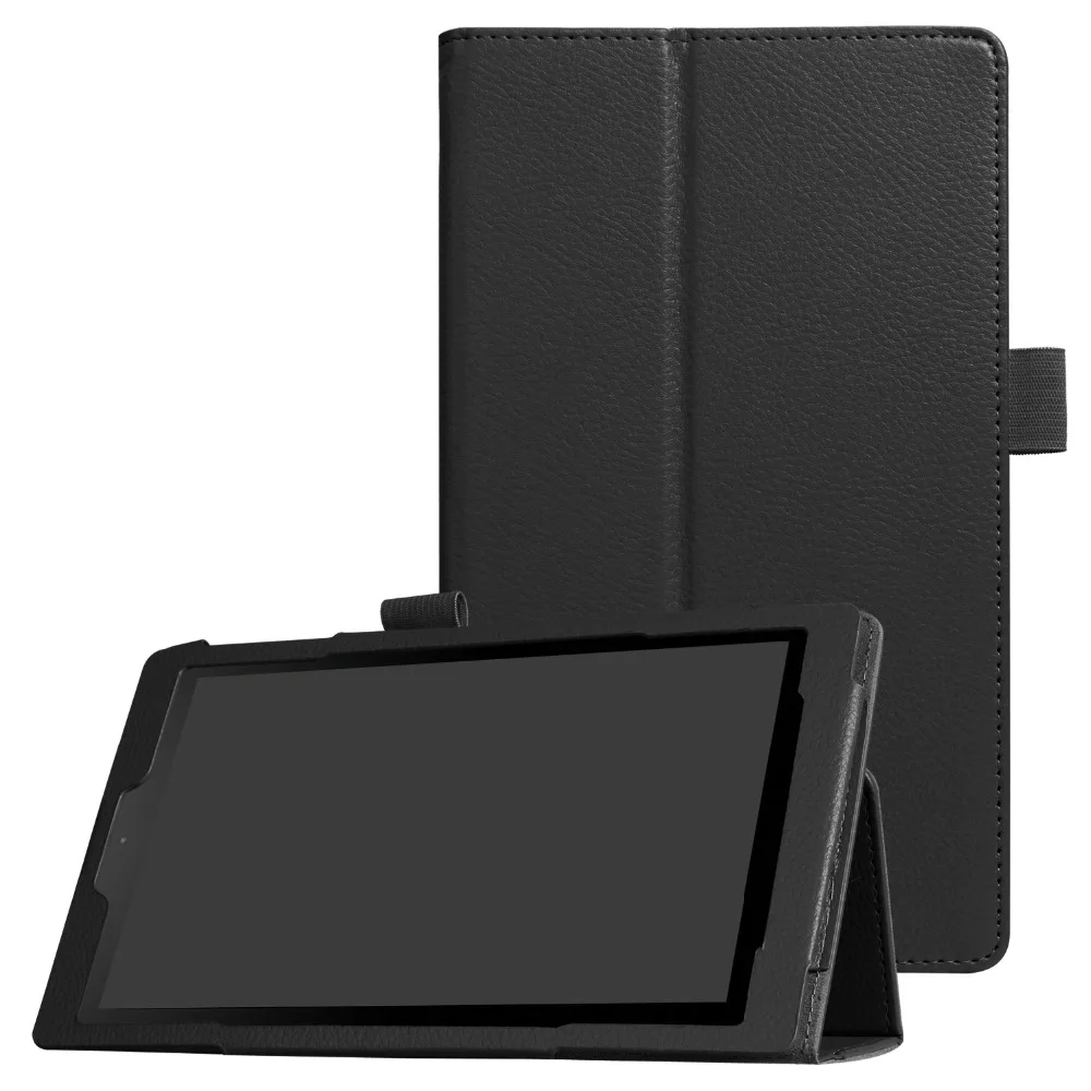 

Folio stand cover case for 2017 Amazon All New Fire 8 Tablet with Alexa 8" HD+ gift