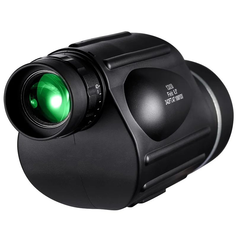 13X50 واحد أنبوب Hd تلسكوب للماء كبيرة العدسة Rangefinder مناظير مع الفرعية خط قياس الهاتف كاميرا