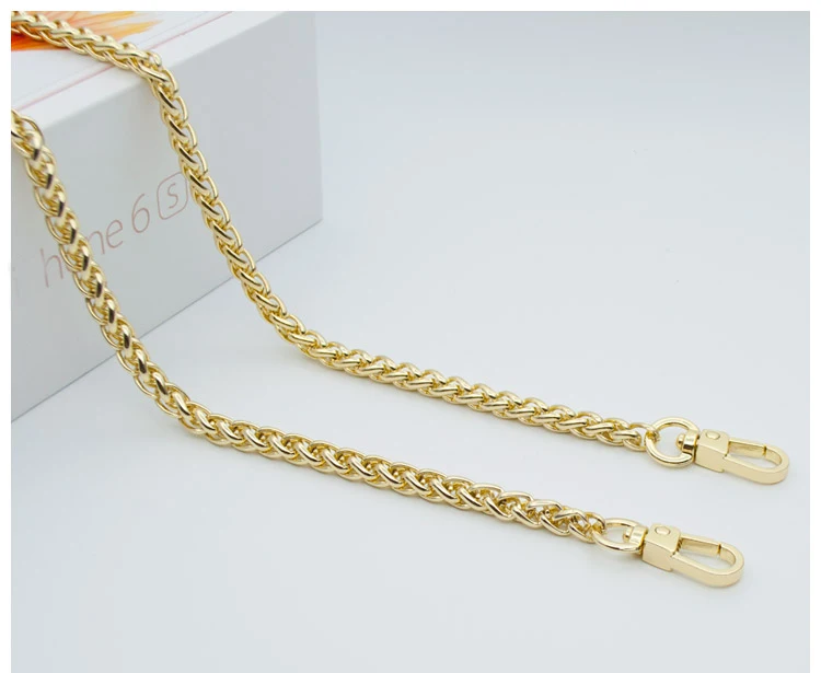  woman fashion bags accessory chain fashion new wallet accessroies chain handbag Solid Chain handle shoulder bag strap (5)