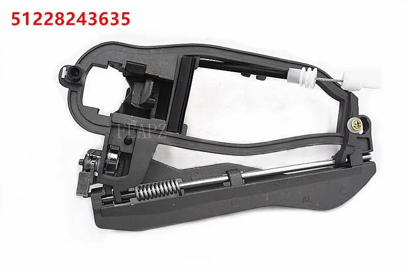 

FOR BMW X5 E53 2000 - 2007 FRONT INNER CARRIER OUTER DOOR HANDLE HOUSING LEFT SIDE 51228243635